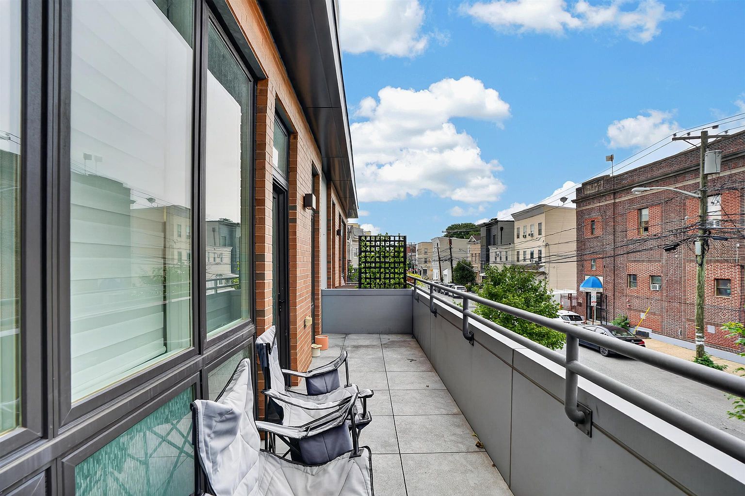 150 SF Private East Balcony